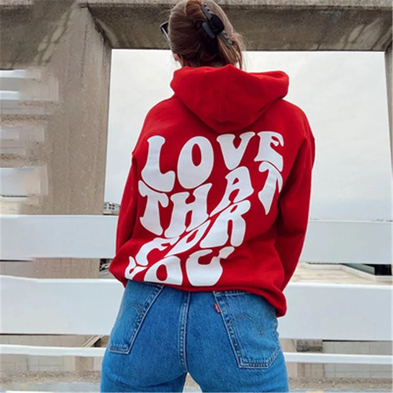 100% Cotton Pullover Streetwear Hoodie