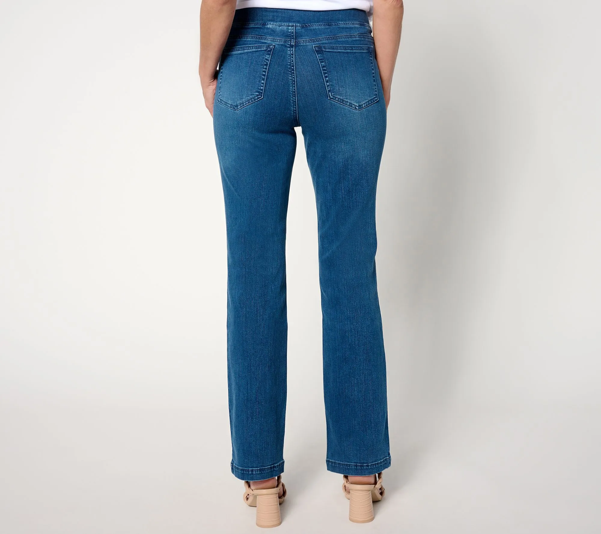 "As Is" Belle by Kim Gravel Pet TripleLuxe Denim Baby Boot Cut Jean