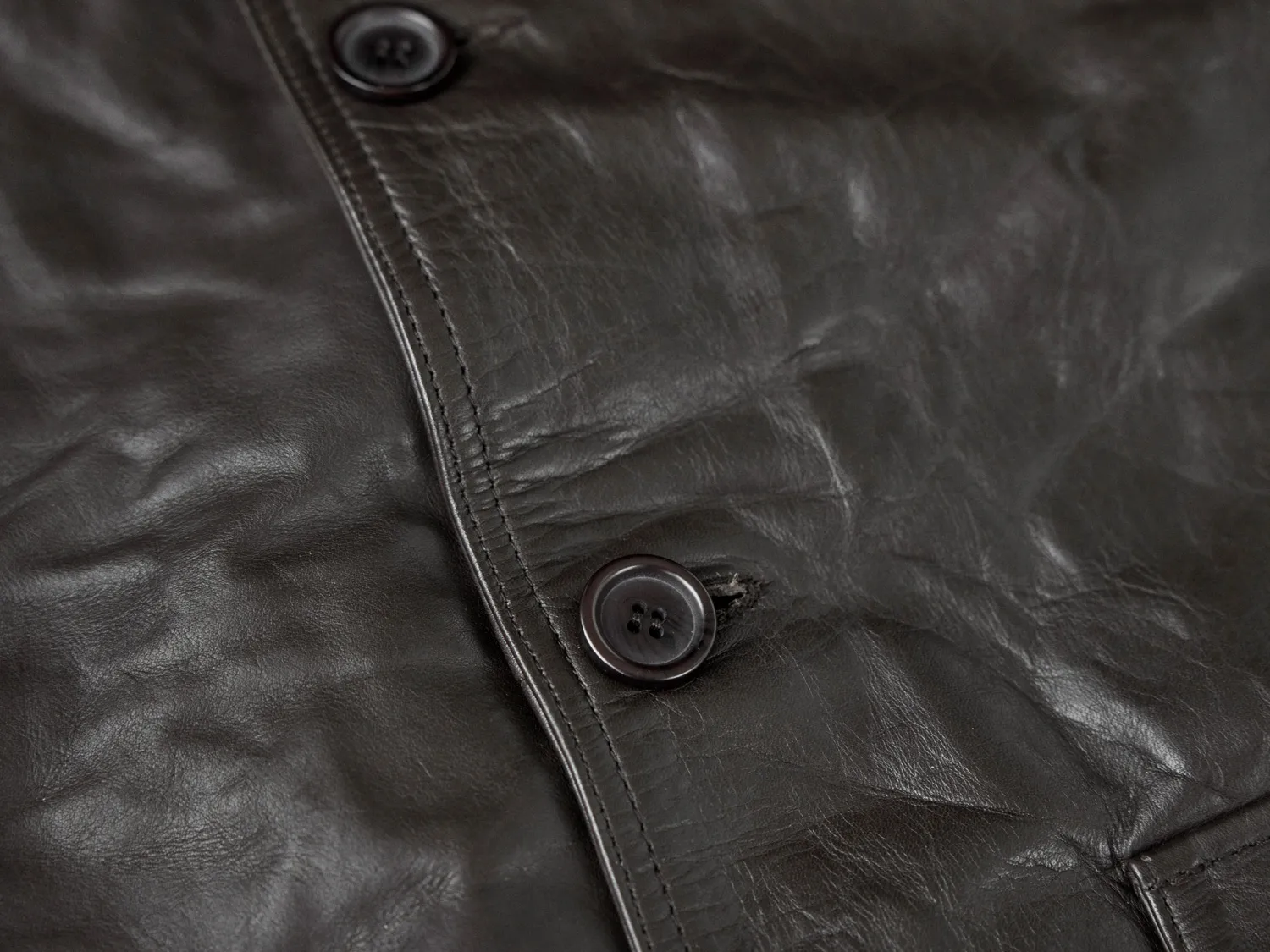 A-1 Flight Jacket - Seal Brown Horsehide - AVI LEATHER