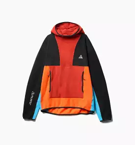 ACG Polartec Wolf Tree Cinnabar Pullover Mens Hoodie - Orange/Black