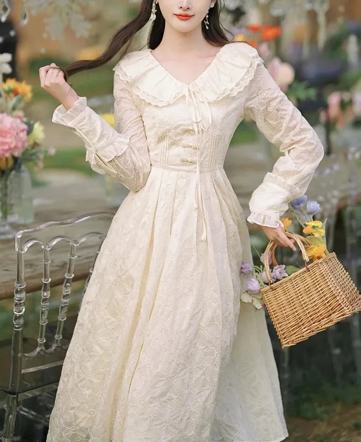 Adored by Dreams Romantic Vintage-style Princess Dress