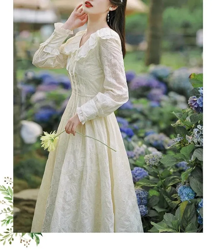 Adored by Dreams Romantic Vintage-style Princess Dress