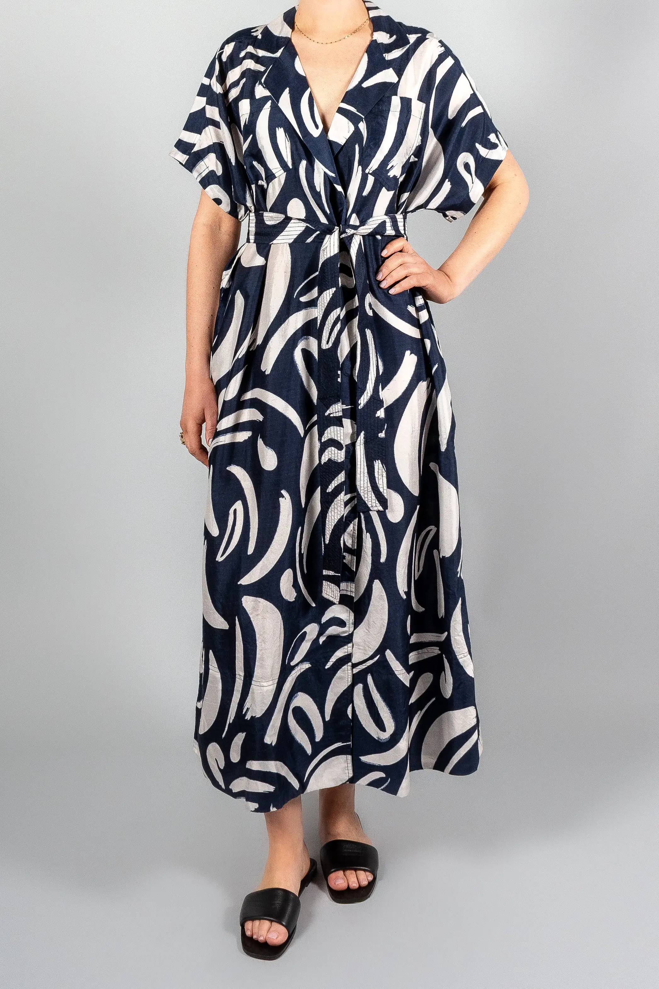 Apiece Apart Vincenza Wrap Maxi Dress