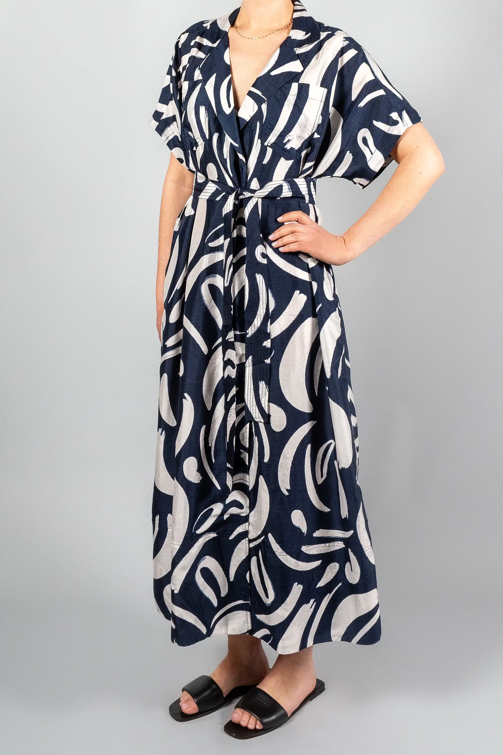 Apiece Apart Vincenza Wrap Maxi Dress