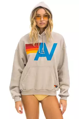 Aviator Nation LOGO PULLOVER RELAXED HOODIE - SAND