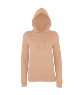 AWDis Just Hoods Womens/Ladies Girlie College Pullover Hoodie (Nude) - UTRW3481