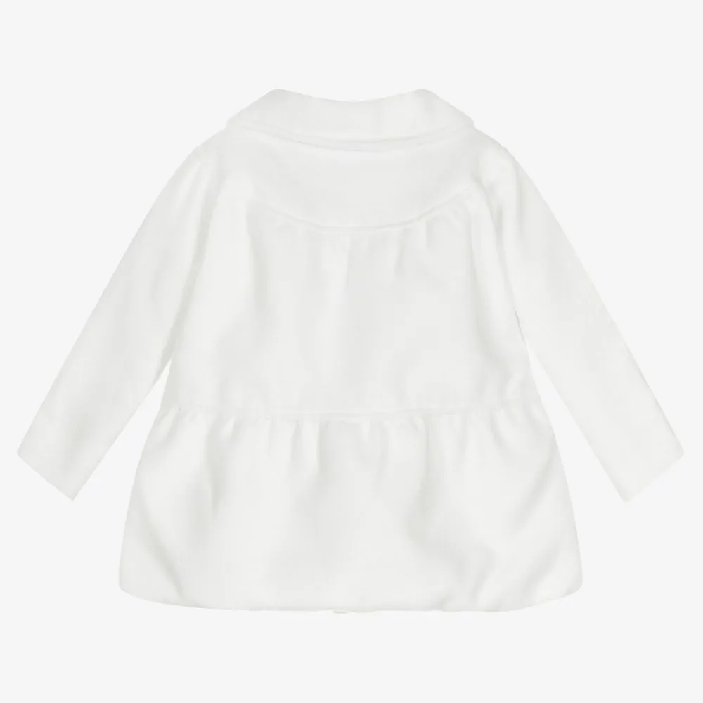 Baby Girls White Coat