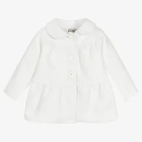 Baby Girls White Coat