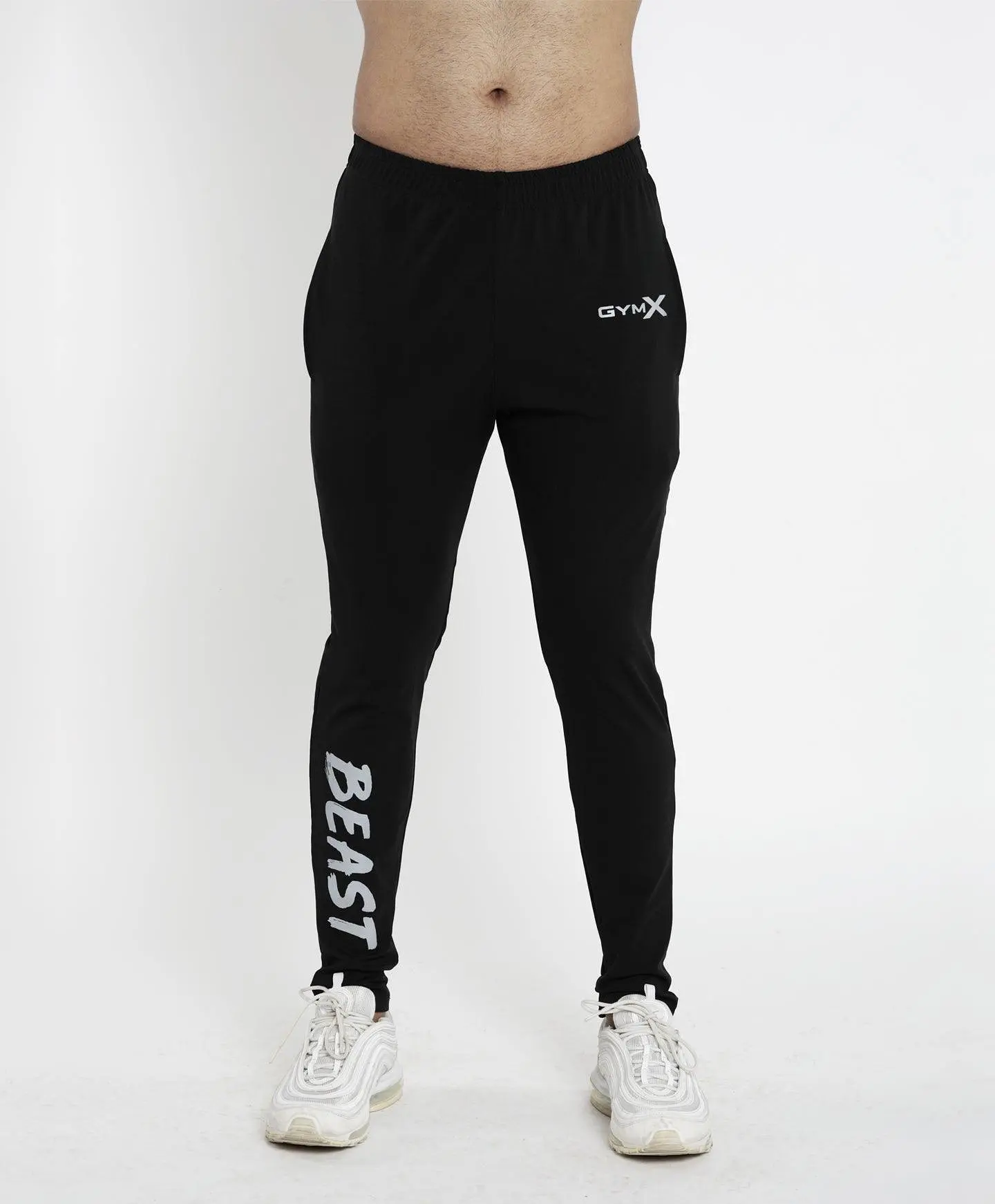 Beast Muscle Fit Bottoms- Jet Black- Sale