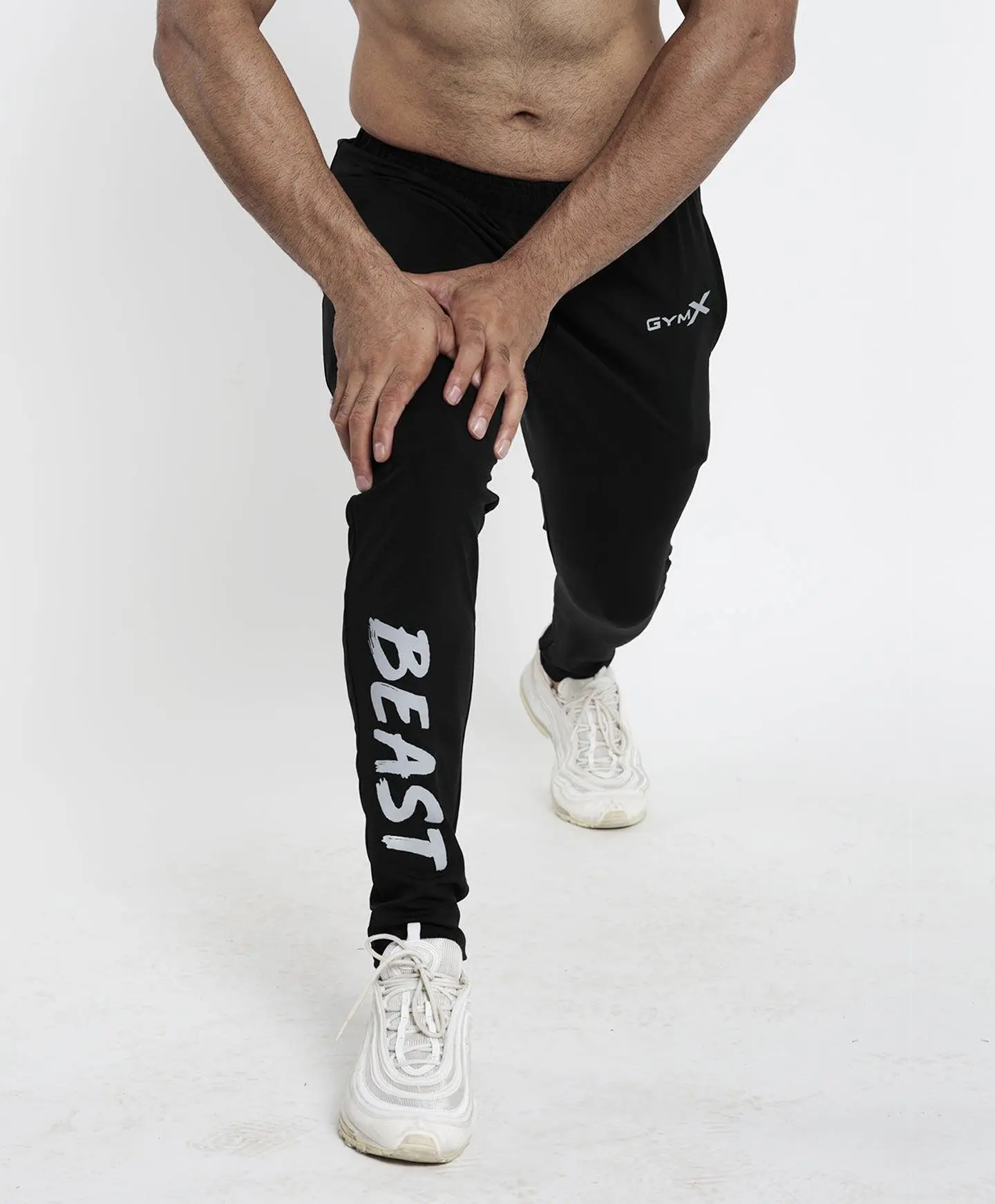 Beast Muscle Fit Bottoms- Jet Black- Sale