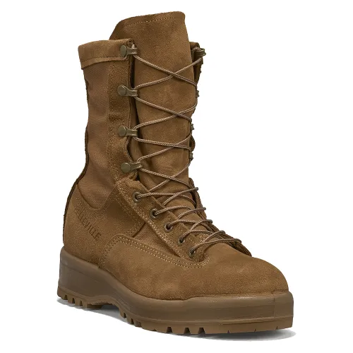 Belleville Boots Waterproof Flight and Combat Soft Toe Coyote Military C790