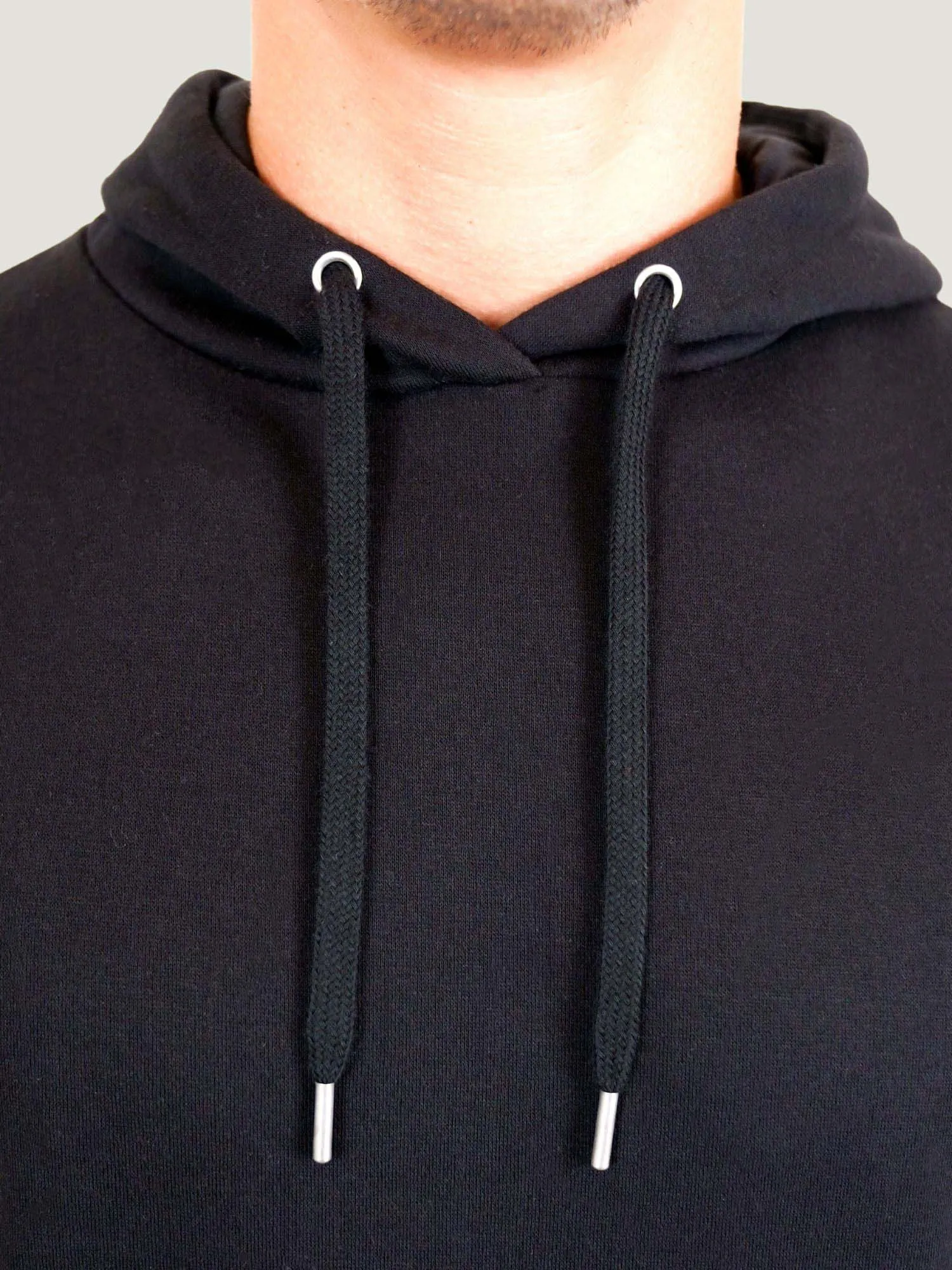 Black Pullover Hoodie