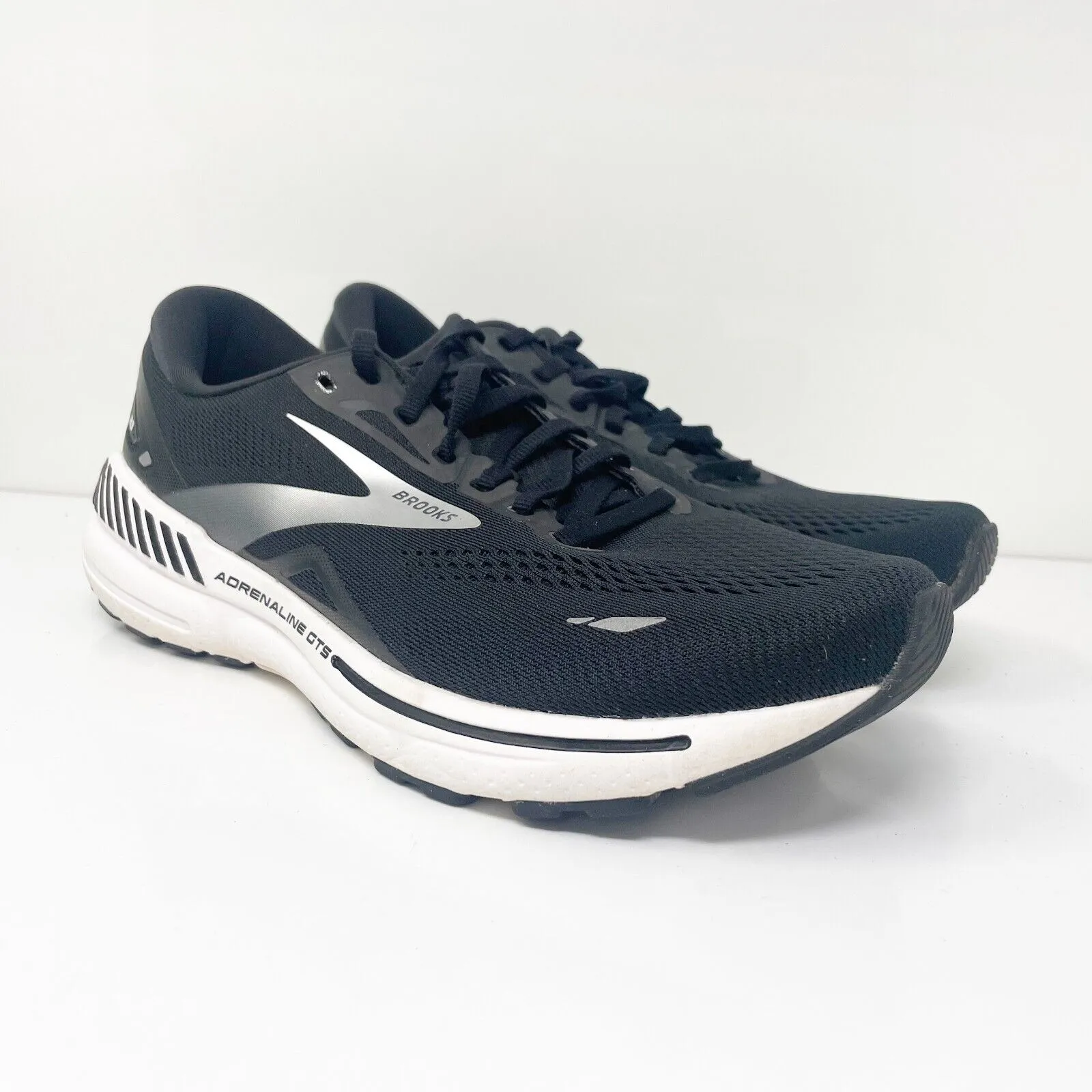 Brooks Mens Adrenaline GTS 23 1103912E004 Black Running Shoes Sneakers Sz 9.5 2E