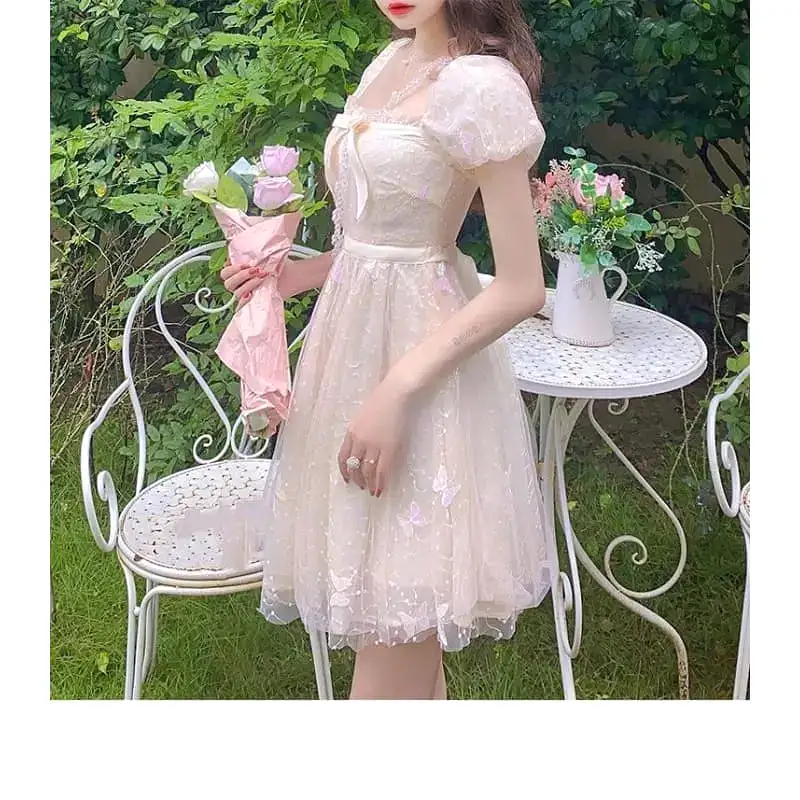 Butterfly Wish Kawaii Fairy Princess Babydoll Dress