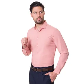 Camisa de Fibra De Bambú Rosa Aldo Conti