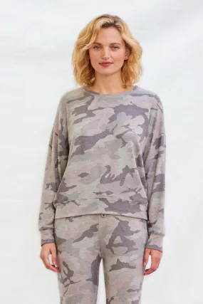 Camo Cozy Sweater