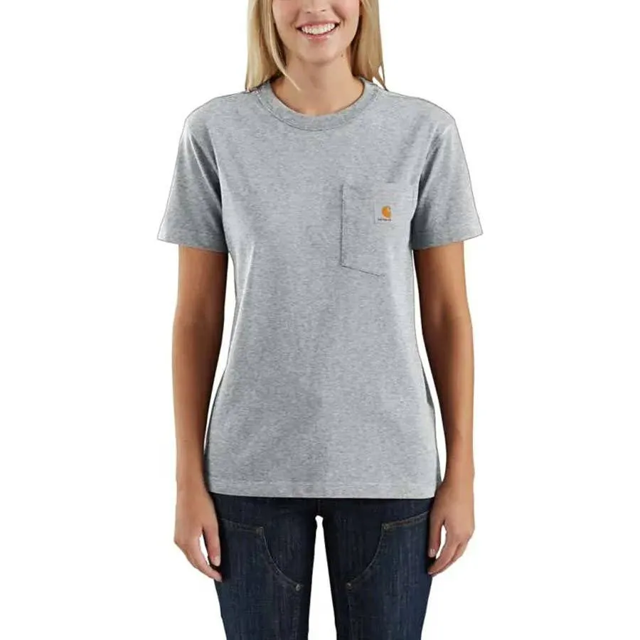 Carhartt Women's Loose Fit Heavyweight Short-Sleeve Pocket T-Shirt