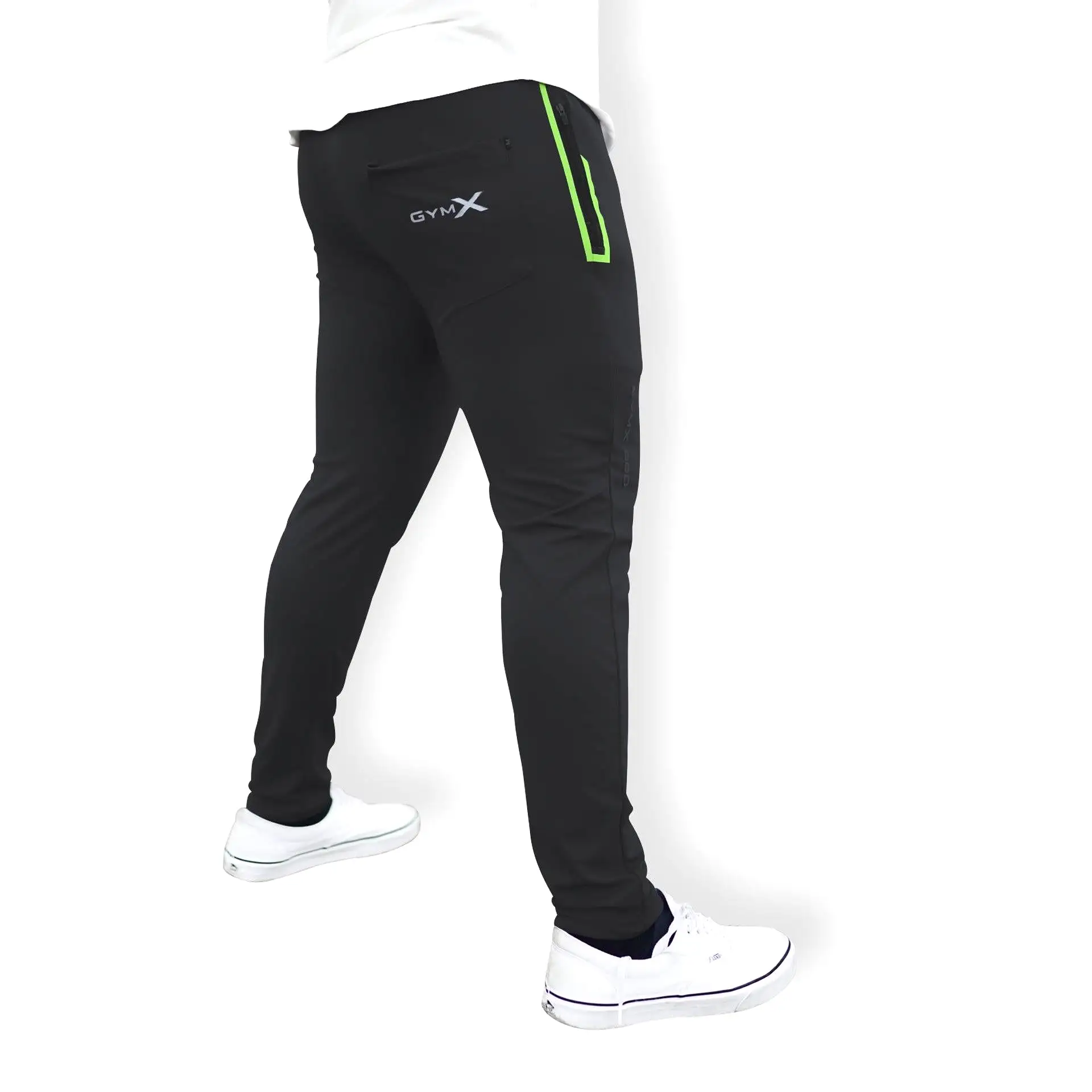 Combo Offer-Carbon Grey GymX Pro + Jet Black GymX Pro Bottoms