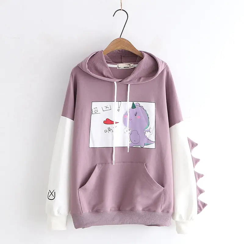 Cute Dinosaur Hoodie AD12045