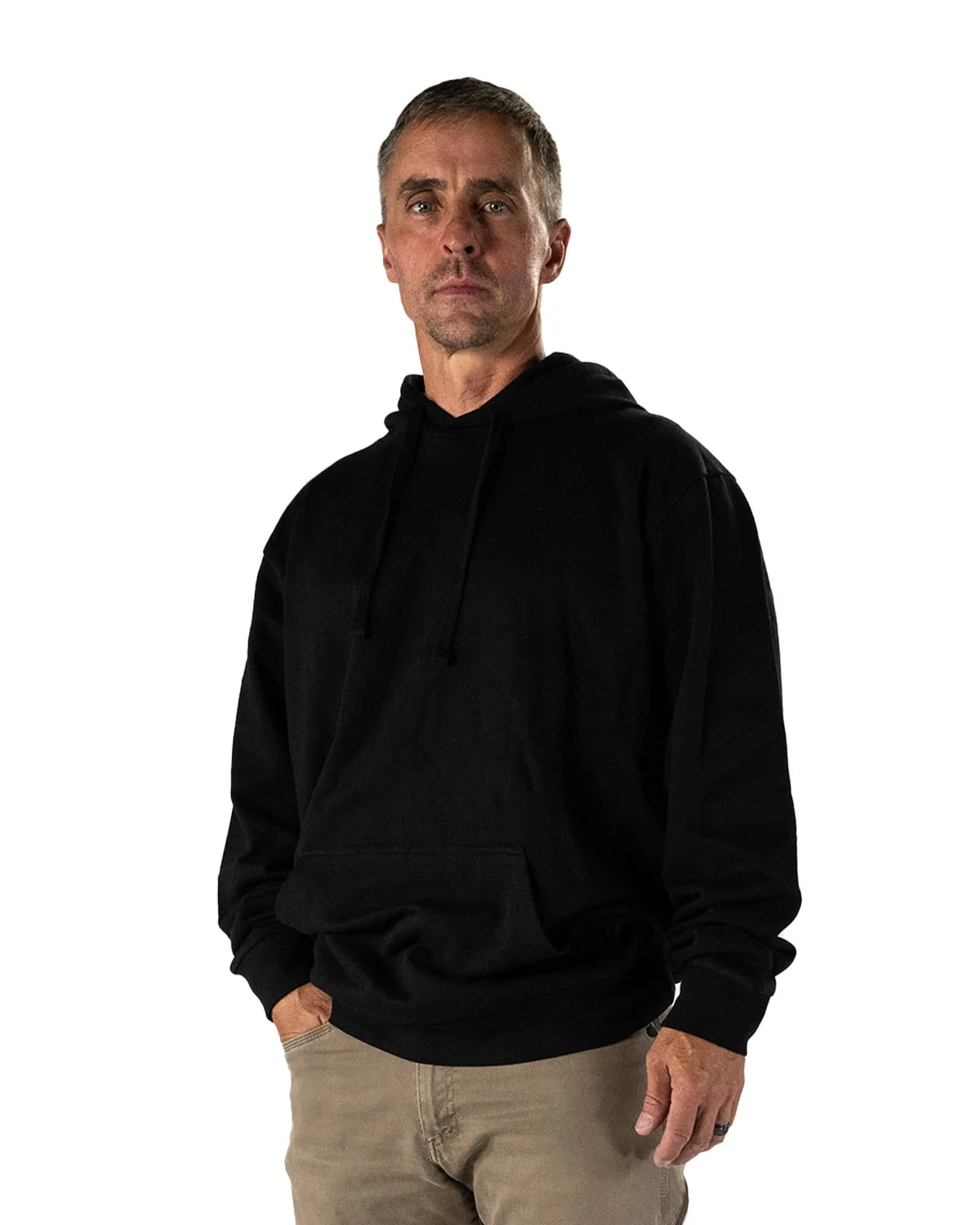 C.W. Hart™ Men's Pullover Hoodie with Fleece