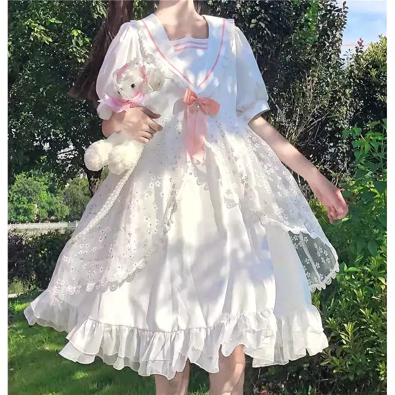 Daisy Meadow Kawaii Fashion Fairy Princess Lolita Dress