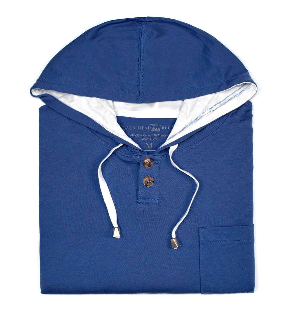 Deep Point Hoodie- Solid Medieval