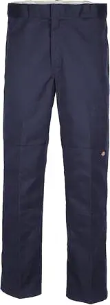 Dickies Loose Fit Double Knee Work Pant Length 32 - Dark Navy