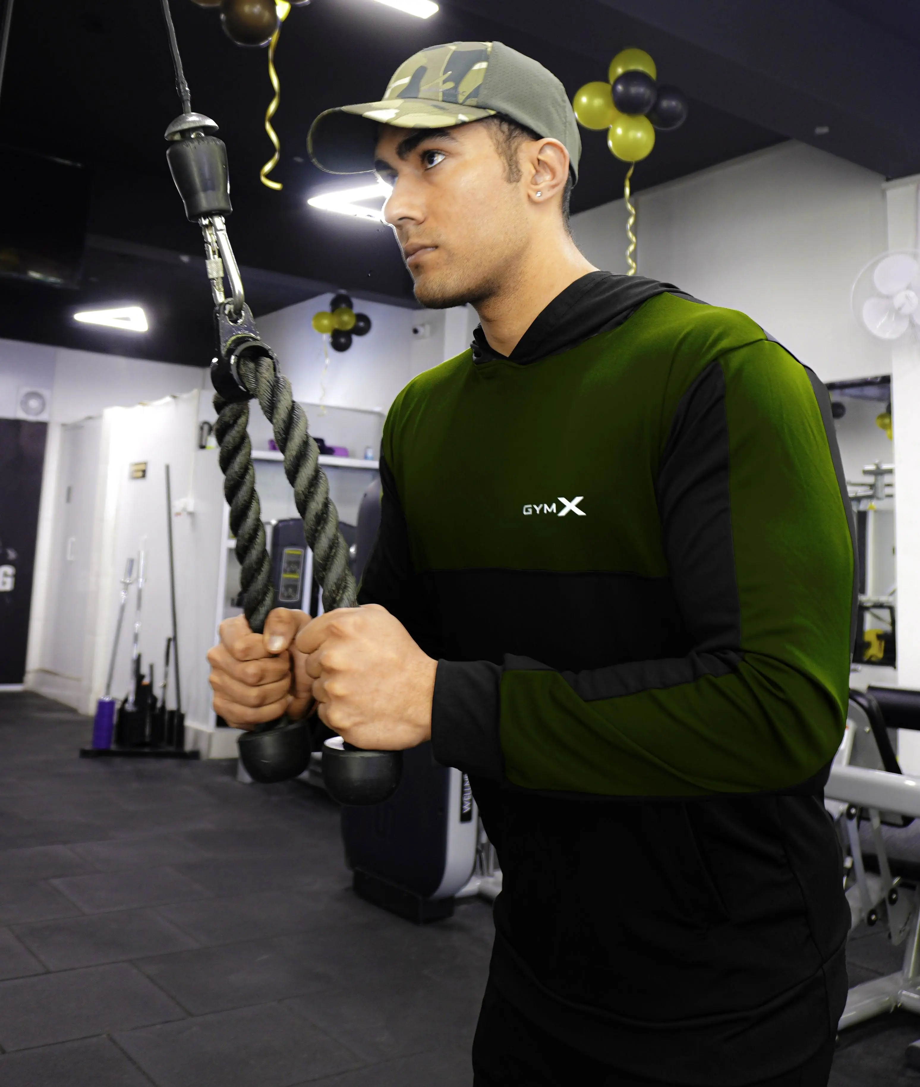 Dual Edition GymX Pullover: Lush Green - Sale