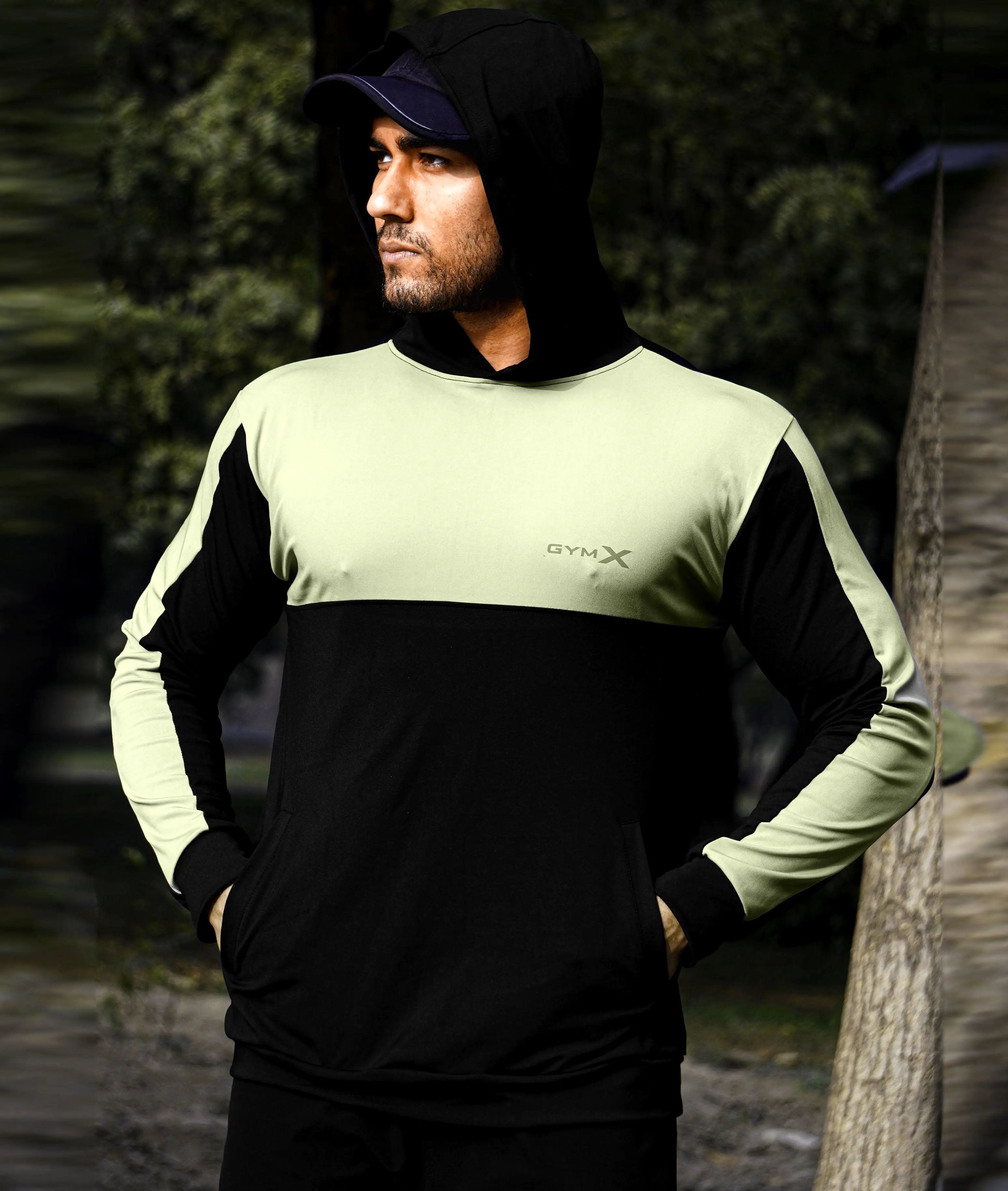 Dual Edition GymX Pullover: Pista Green- SALE