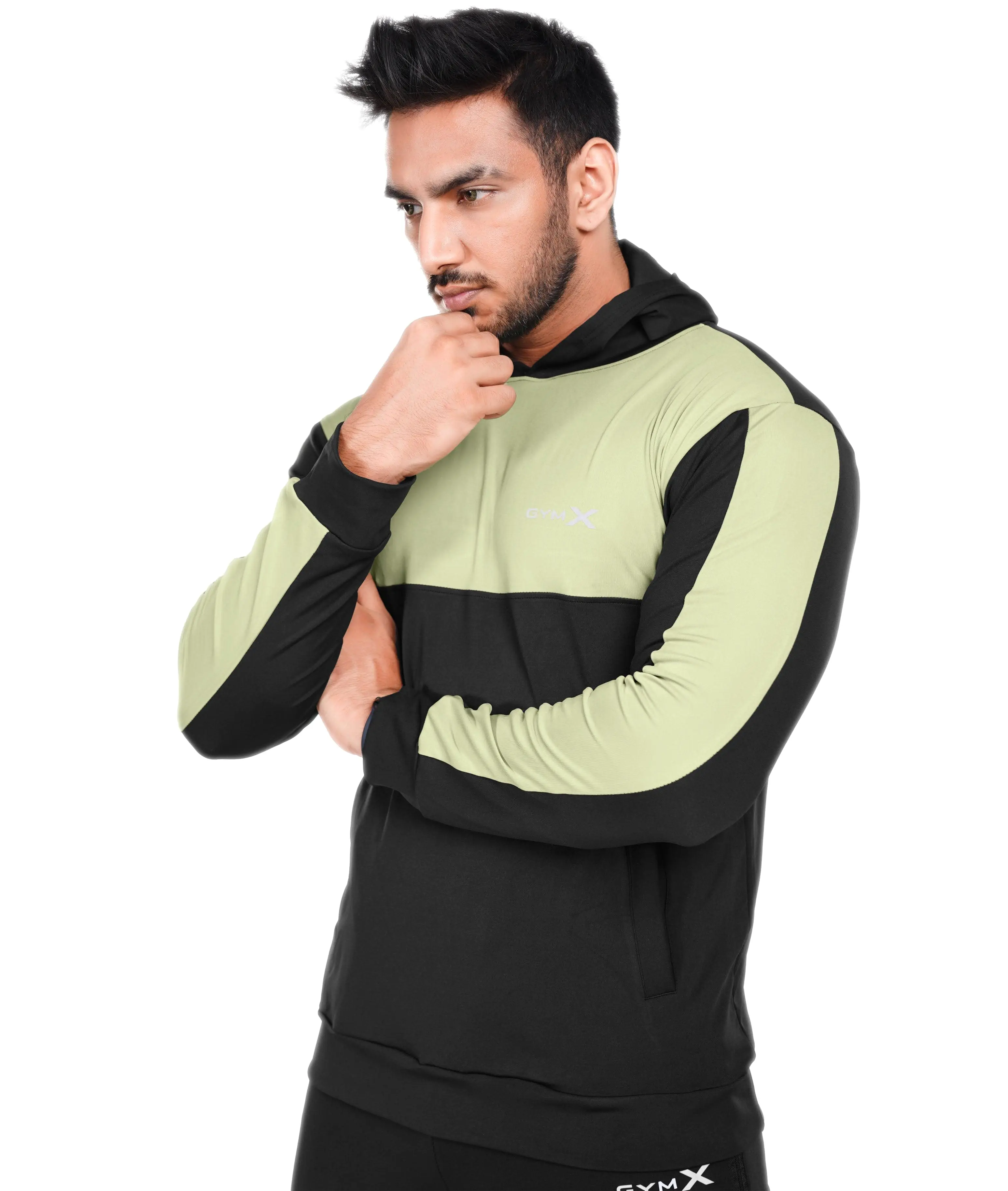 Dual Edition GymX Pullover: Pista Green- SALE