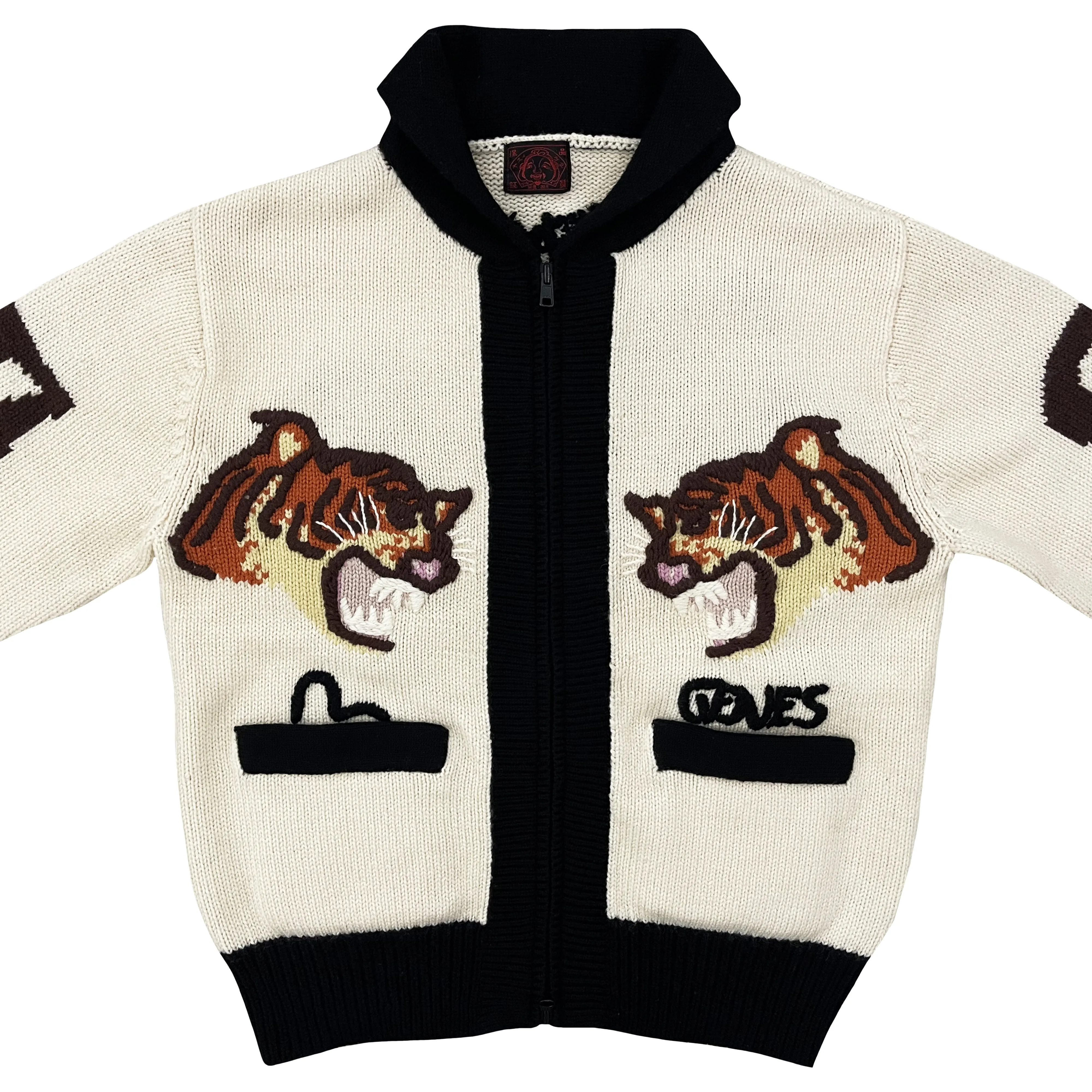 Evisu Cowichan Knitted Cardigan