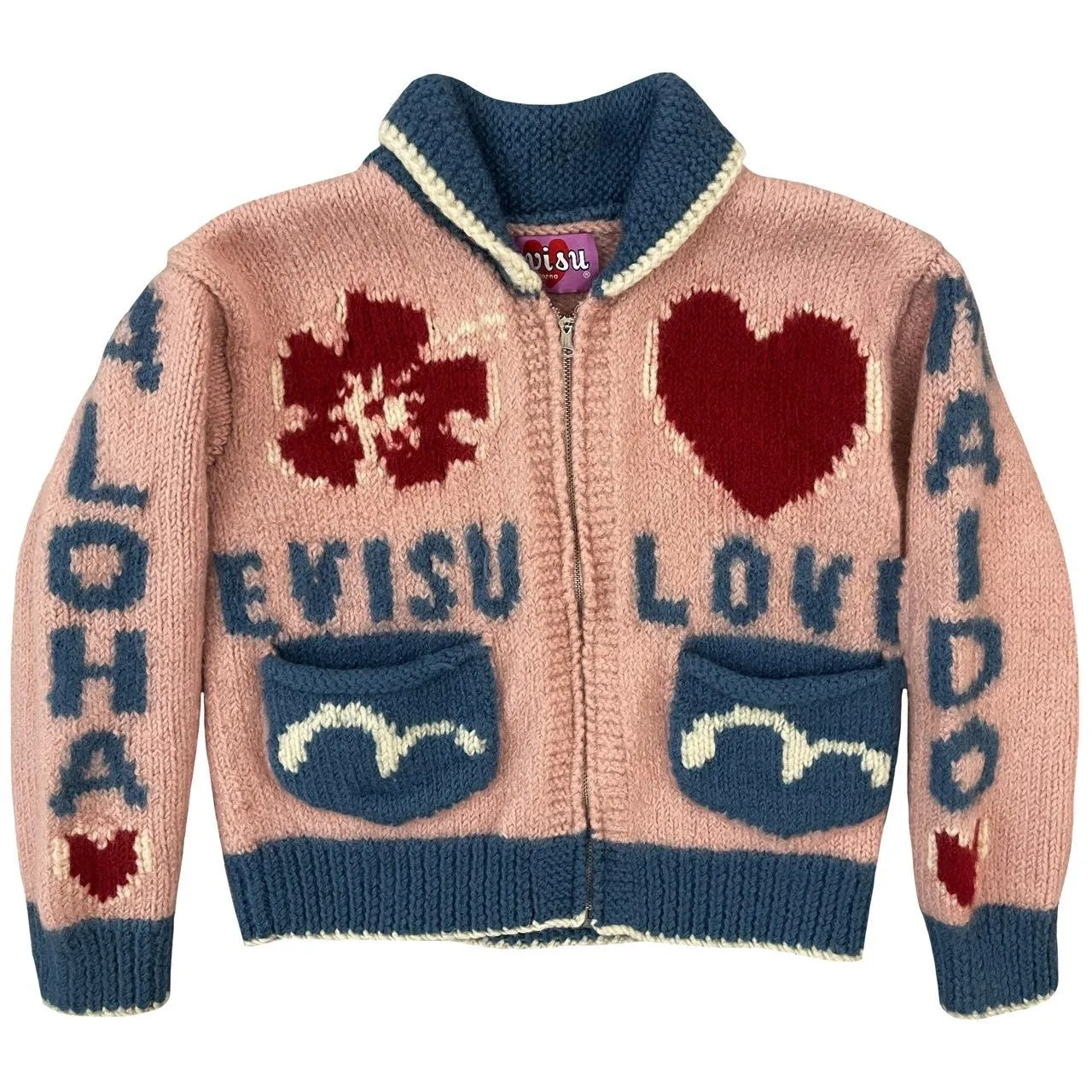 Evisu Donna Knitted Cardigan Cowichan