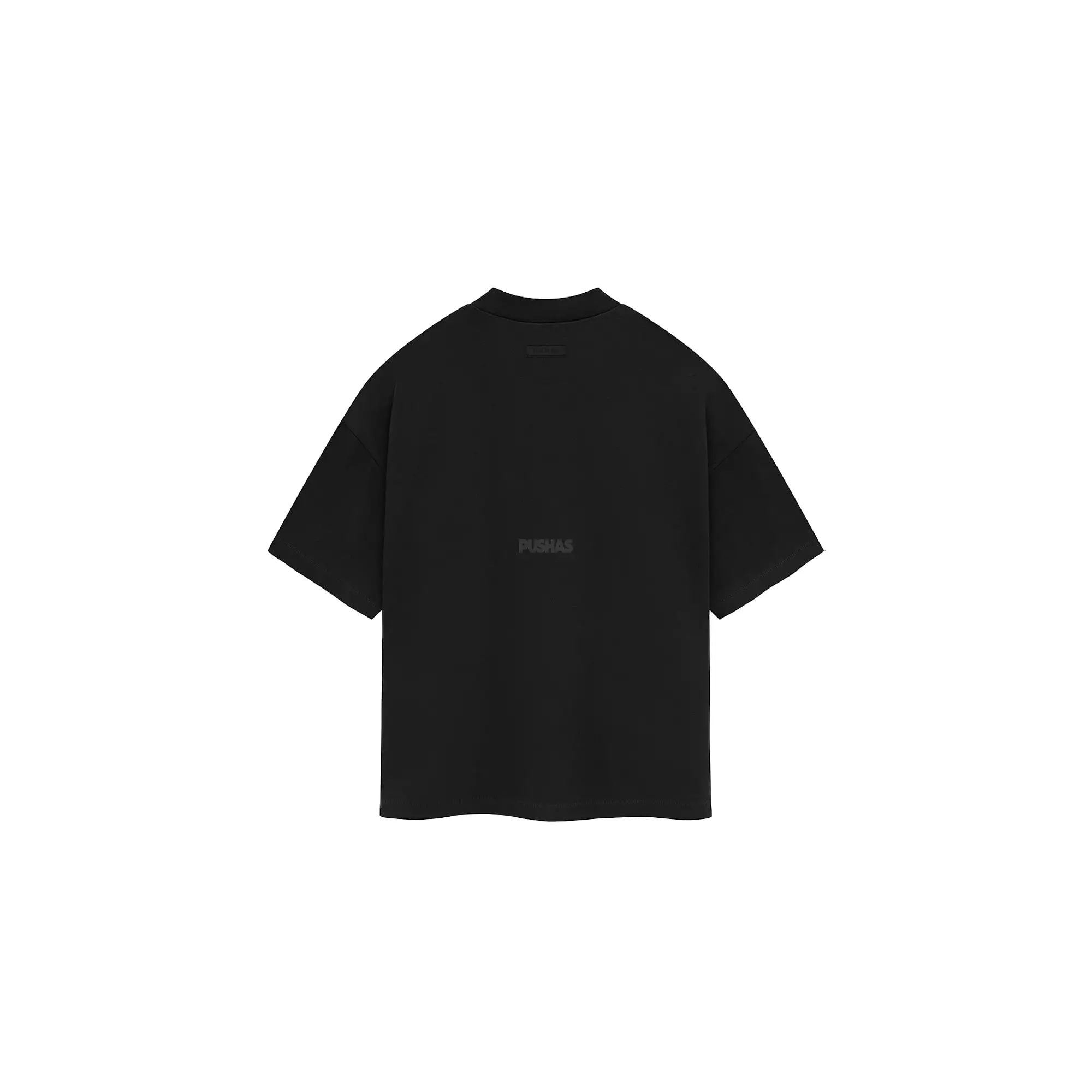 Fear Of God Essentials Heavy Jersey Crewneck T-shirt 'Jet Black' (2024)