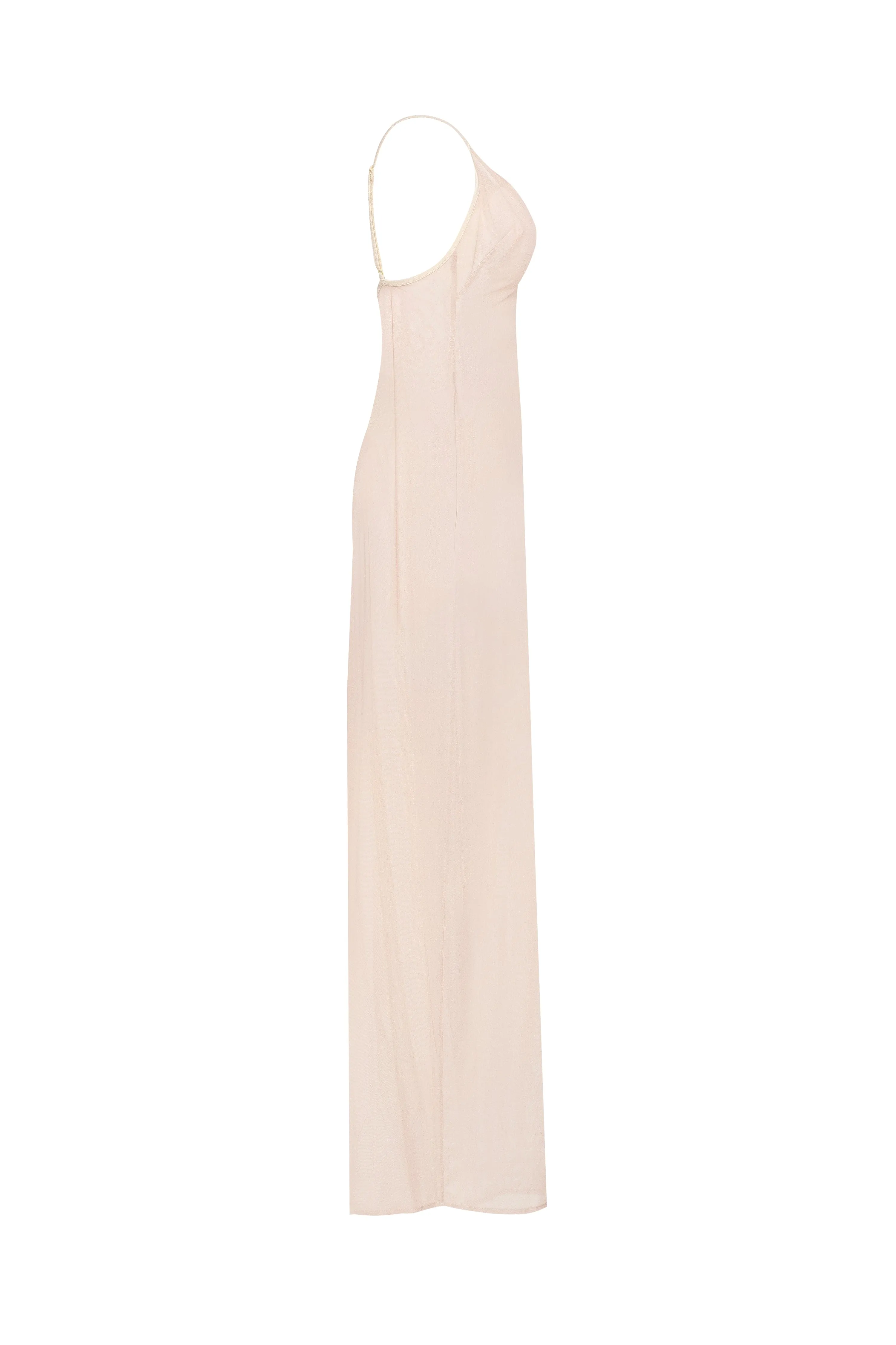 Flowy coral maxi dress, Xo Xo