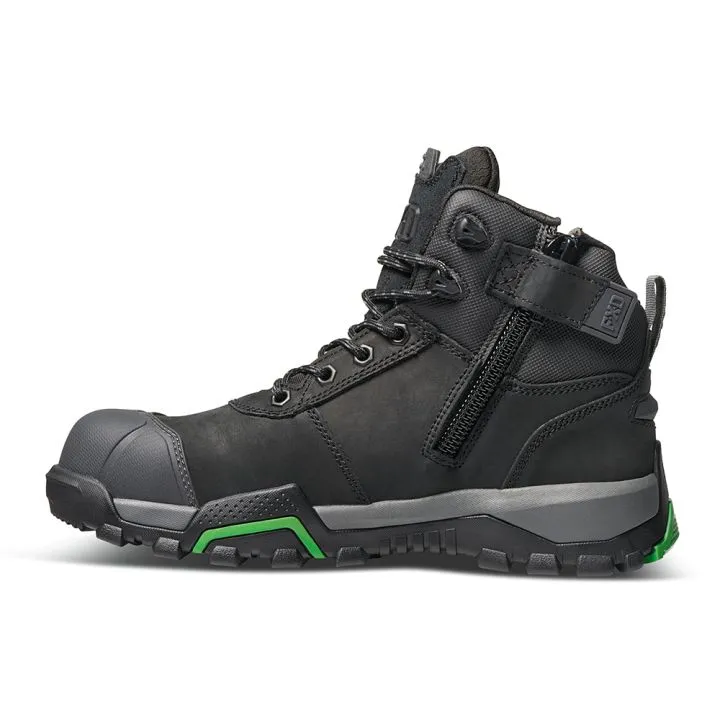 FXD WB-2 Mid Cut Safety Boot Black