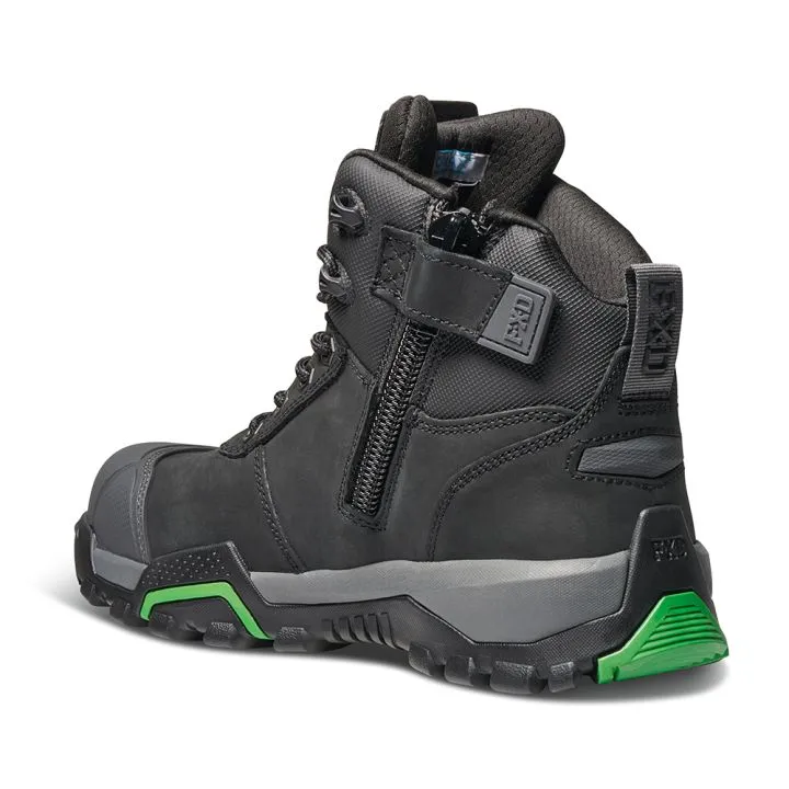 FXD WB-2 Mid Cut Safety Boot Black