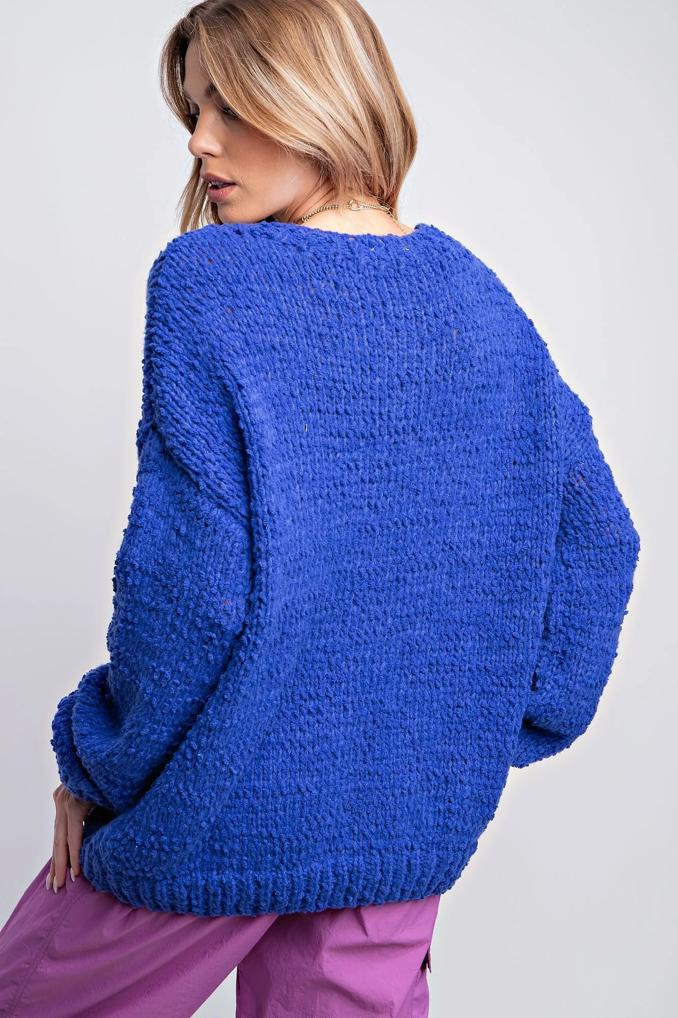 Good to Me Sweater Royal Blue