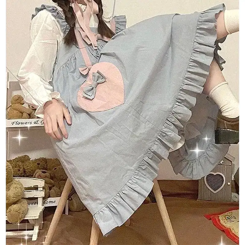 Greylily Pastel Kawaii Princess Pinafore Dress