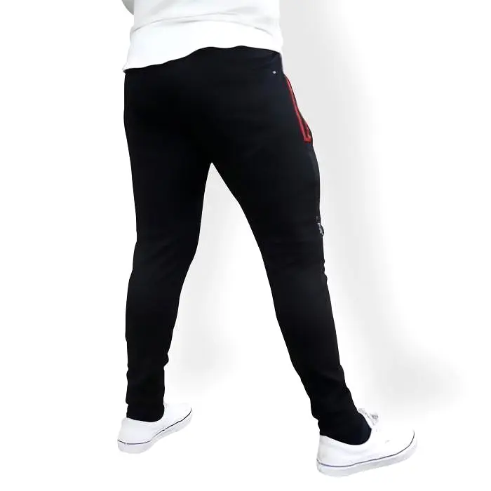 GymX Pro Bottoms- Jet Black (4 Way Stretch)