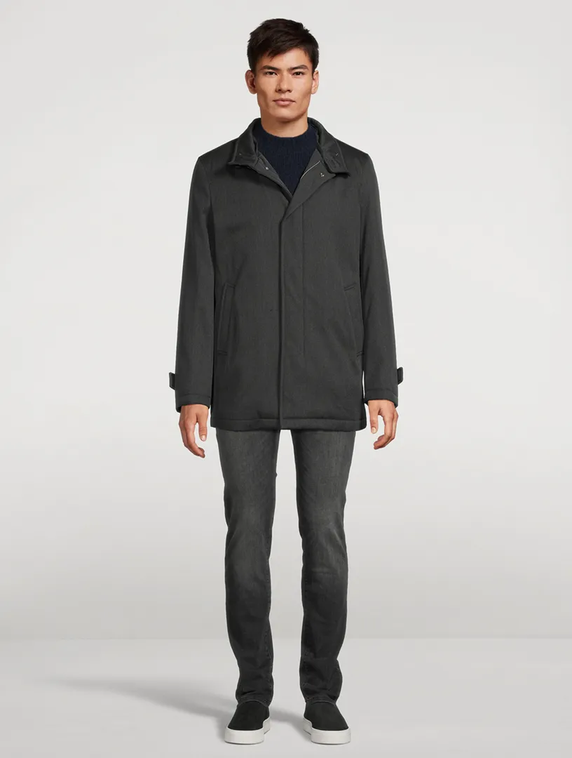 HERNO Wool Car Coat