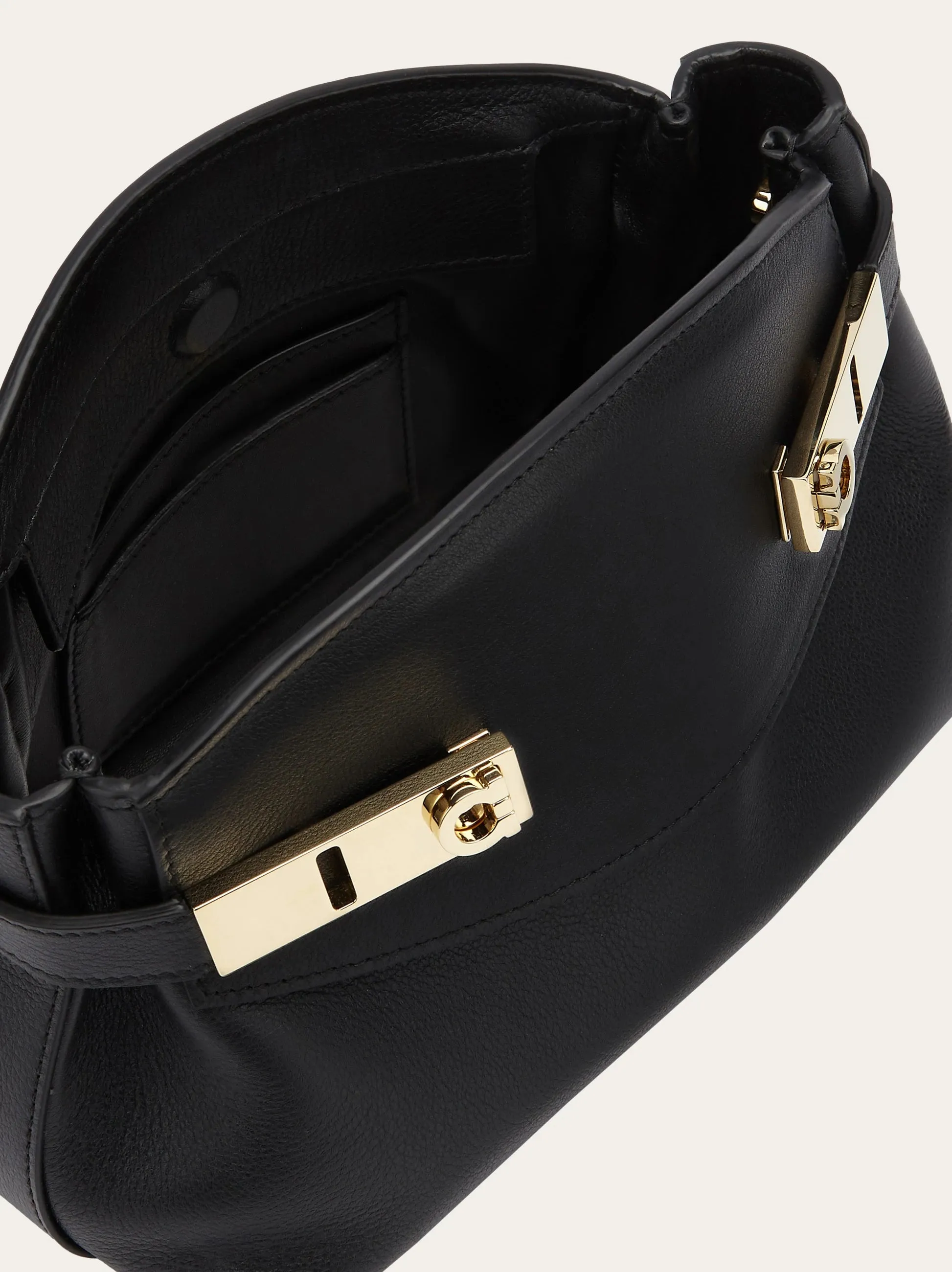 Hug Crossbody Bag in Black