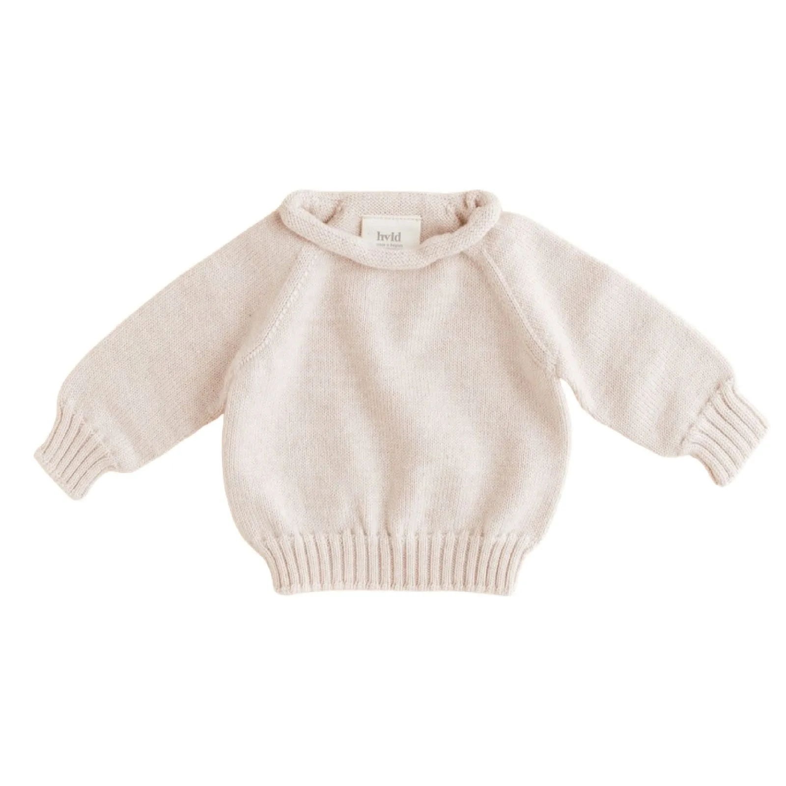 Hvid Sweater Georgette Cream