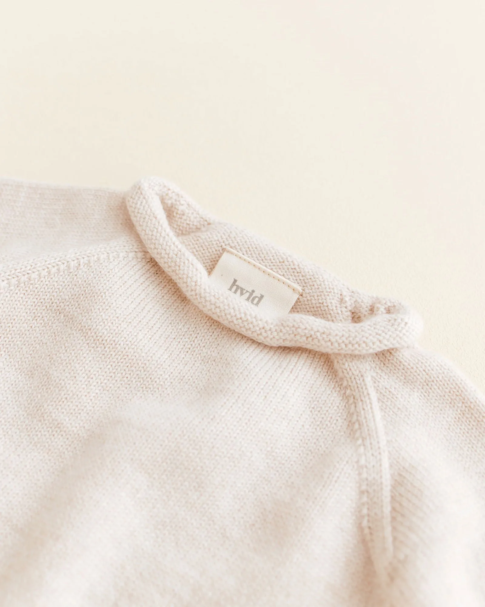 Hvid Sweater Georgette Cream