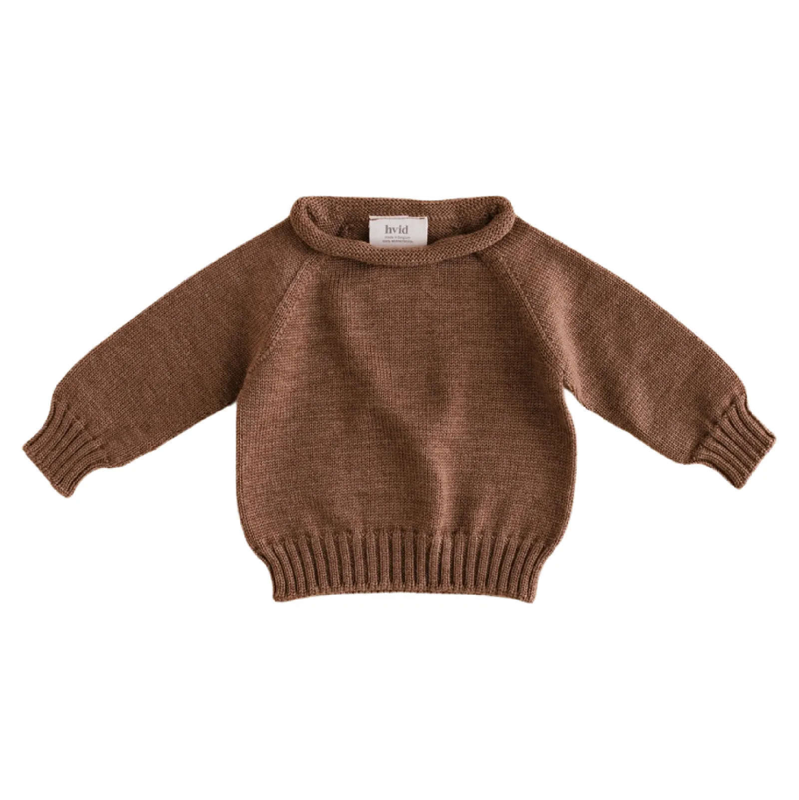 Hvid Sweater Georgette Mocha