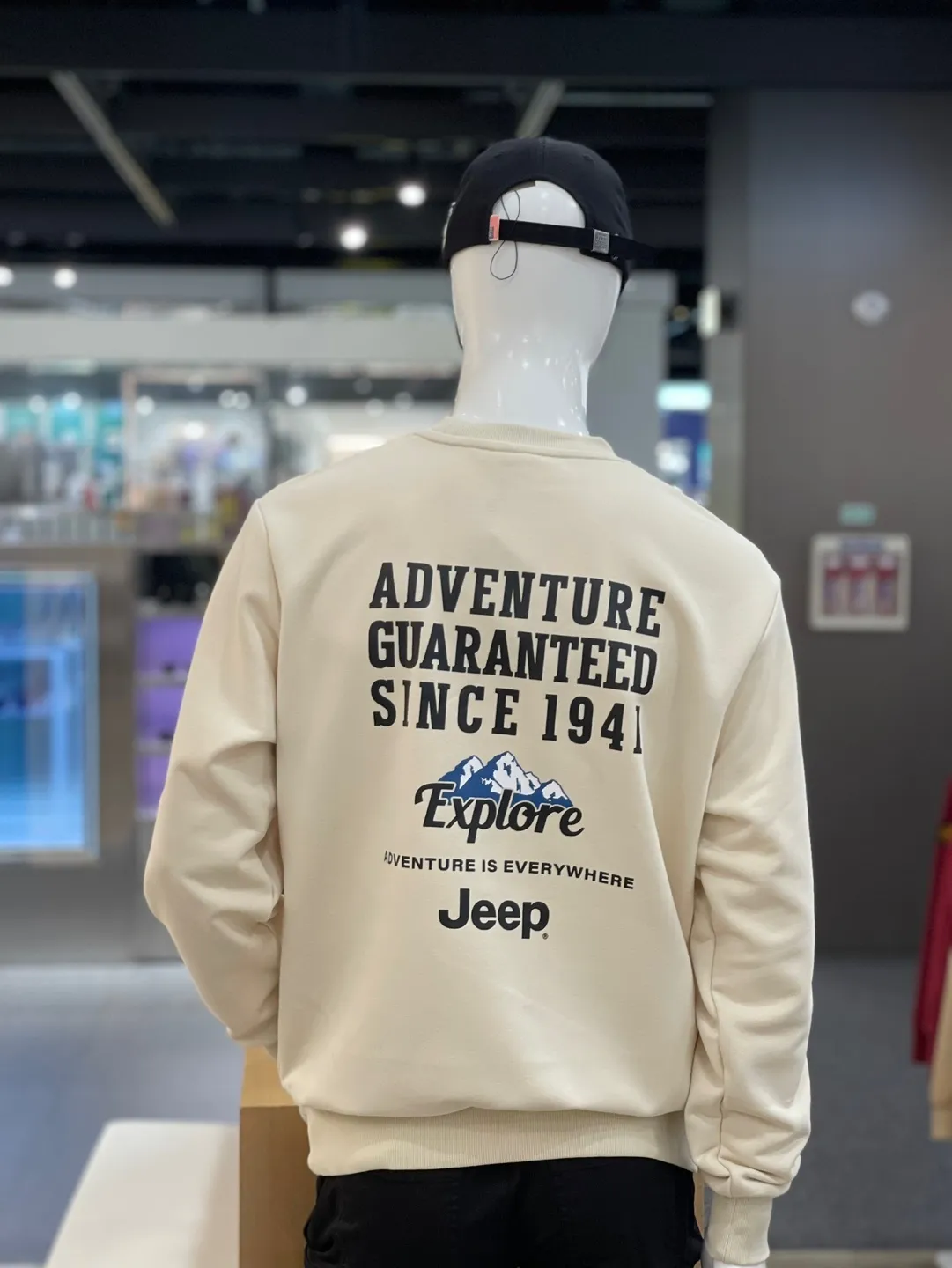 JEEP  |[JEEP]★23FW★Loose Fit EXPLORE Mountain Sweatshirt