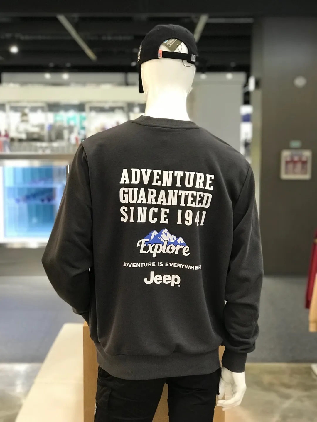 JEEP  |[JEEP]★23FW★Loose Fit EXPLORE Mountain Sweatshirt