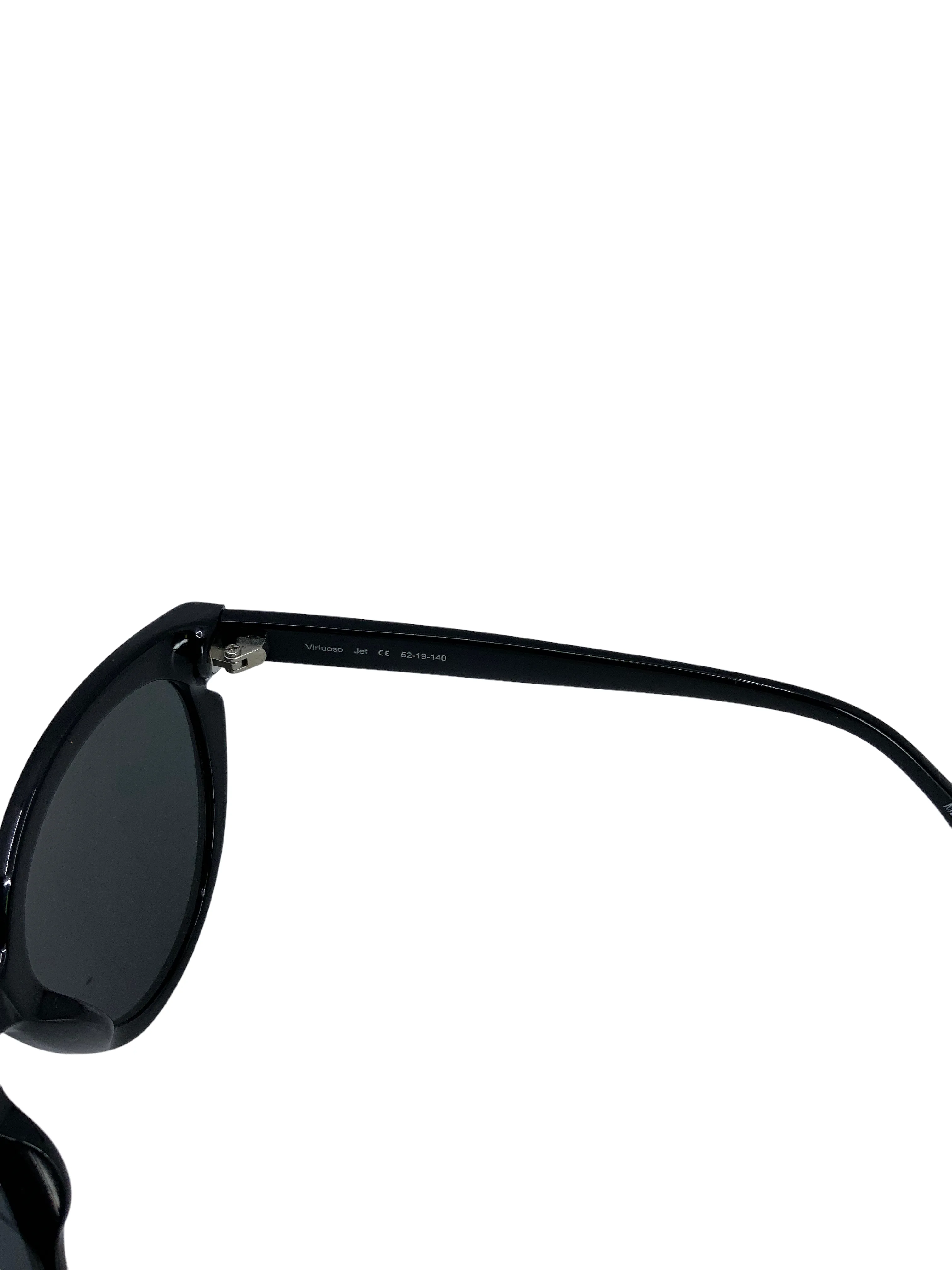 Judith Leiber Virtuoso Jet Sunglasses