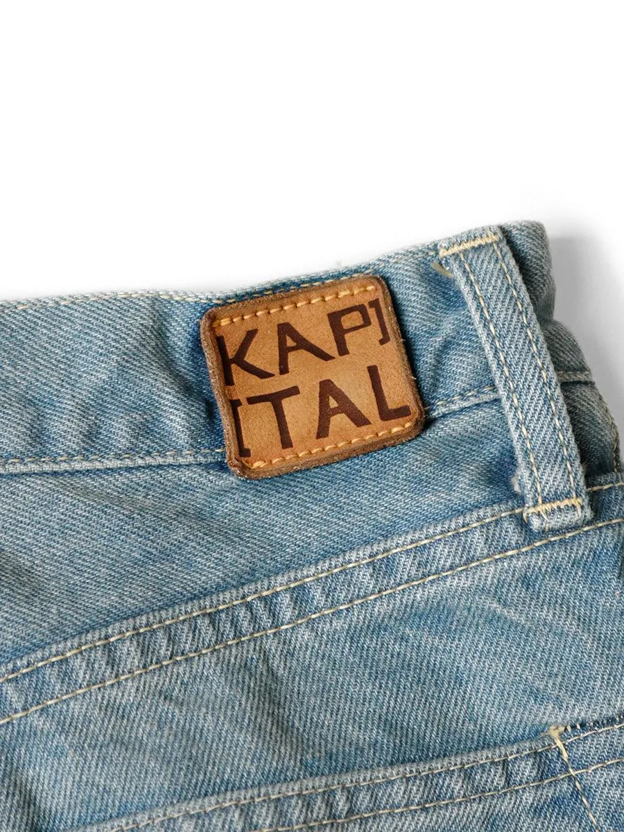 Kapital 13oz Denim 5P CONEY MOMONRO pants women