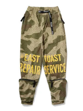 Kapital OX Rain Camouflage pt East Repairman Track Pants