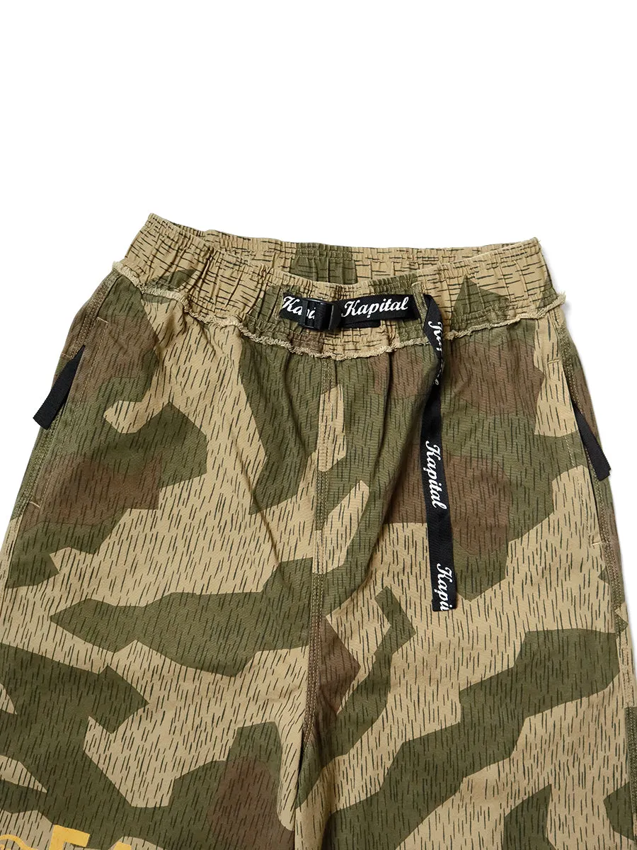 Kapital OX Rain Camouflage pt East Repairman Track Pants